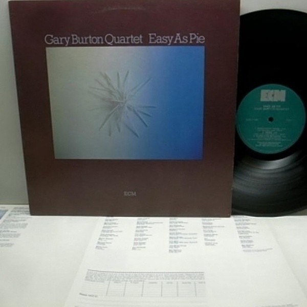 レコードメイン画像：美品 ECM US オリジナル LP / GARY BURTON QUARTET Easy As Pie