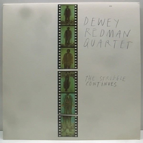 レコードメイン画像：極美品 ECM Orig. / DEWEY REDMAN QUARTET Struggle Continues