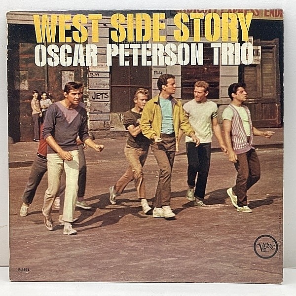 レコードメイン画像：良好盤!! MONO 深溝 コーティング仕様 USオリジナル OSCAR PETERSON TRIO West Side Story ('62 Verve) Ray Brown Ed Thigpen 黄金トリオ