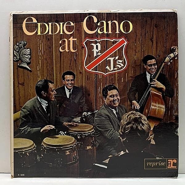 レコードメイン画像：美盤!! MONO 初版 3色ラベ 深溝 USオリジナル EDDIE CANO At P.J.'s ('61 Reprise) 人気曲 ''Cal's Pals'' 収録！ラテンジャズ好盤