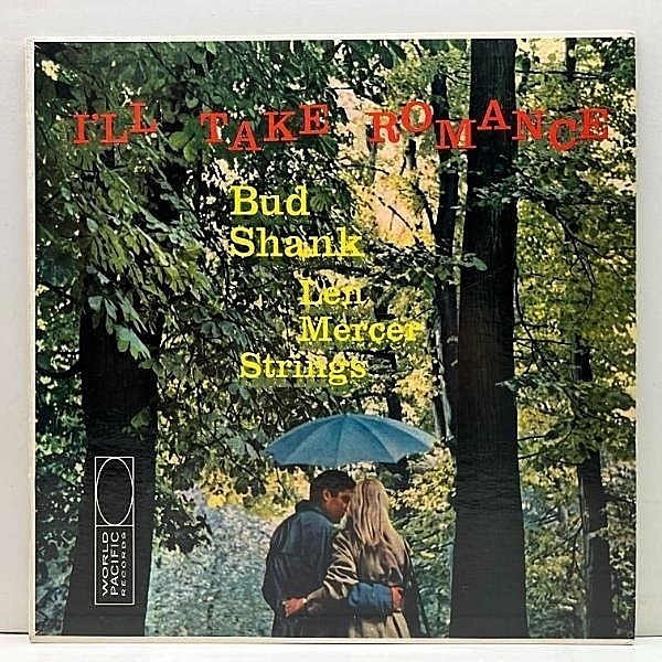 レコードメイン画像：良好!! MONO オリジナル 初版 楕円ラベ 深溝 BUD SHANK With LEN MERCER STRINGS (World Pacific WP-1251) バド・シャンク 名盤
