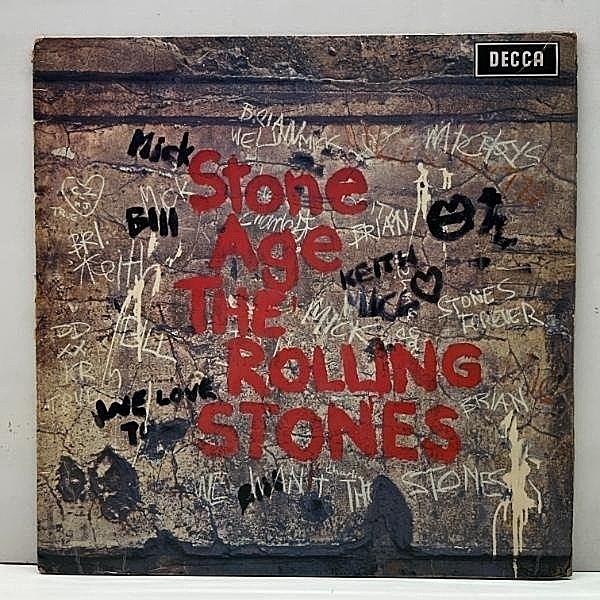 レコードメイン画像：UK 70sプレス MATコーティング仕様 ROLLING STONES Stone Age (Decca SKL 5084) マト1D・2D ローリング・ストーンズ 英国での未発表曲 LP