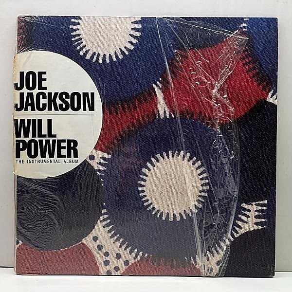 レコードメイン画像：シュリンク付き!美盤! USオリジナル MASTERDISK刻印 JOE JACKSON Will Power ('87 A&M) 全編インストの交響曲／モダンクラシカル異色作 LP