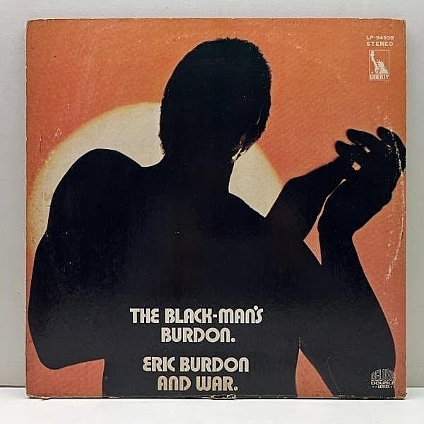 レコードメイン画像：良好盤!! '70年 初版 2LP 見開きGF仕様 エリック・バードンの黒い世界!! ERIC BURDON / WAR Black-Man's Burdon 漆黒ファンクロック野心作
