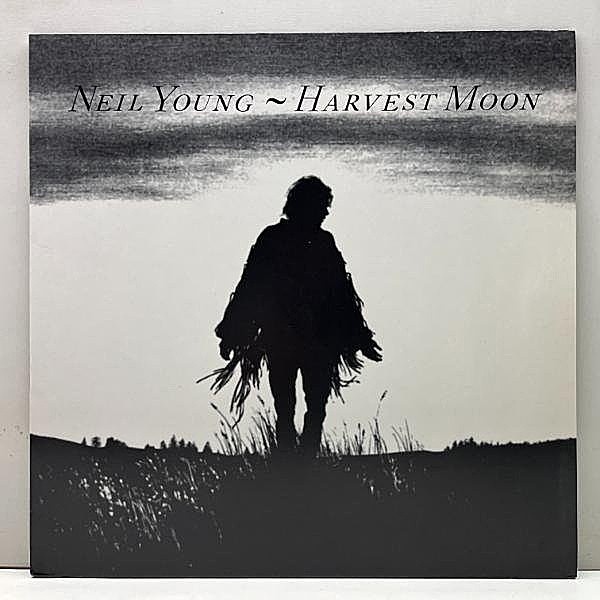 レコードメイン画像：良好品!! '92年 希少アナログ 欧オリジナル 原盤 NEIL YOUNG Harvest Moon (Reprise) MASTERDISK刻印 w/ James Taylor, Linda Ronstadt