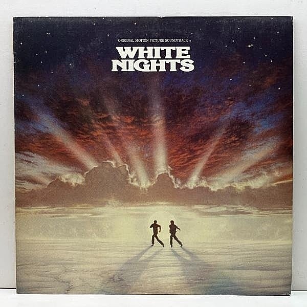 レコードメイン画像：美盤!! 国内 初版 JPNオリジナル White Nights 映画『ホワイトナイツ／白夜』O.S.T. サントラ ('85 Atlantic) ROBERT PLANT, LOU REED