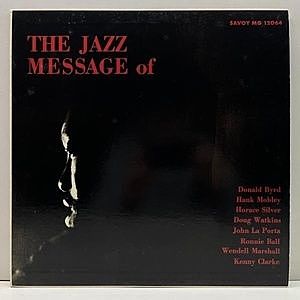 レコード画像：HANK MOBLEY / DONALD BYRD / The Jazz Message Of