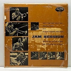 レコード画像：CLIFFORD BROWN / MAX ROACH / DINAH WASHINGTON / Jam Session