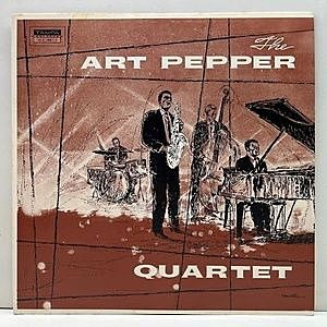 レコード画像：ART PEPPER / The Art Pepper Quartet