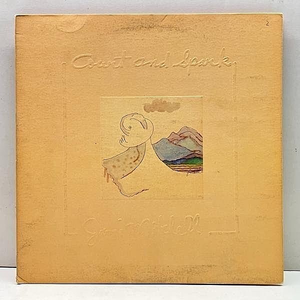 レコードメイン画像：良好!! USオリジナル【1973年表記 初版 Wマーク無し】JONI MITCHELL Court And Spark (Asylum) Larry Carlton, Tom Scott 米 初回プレス LP