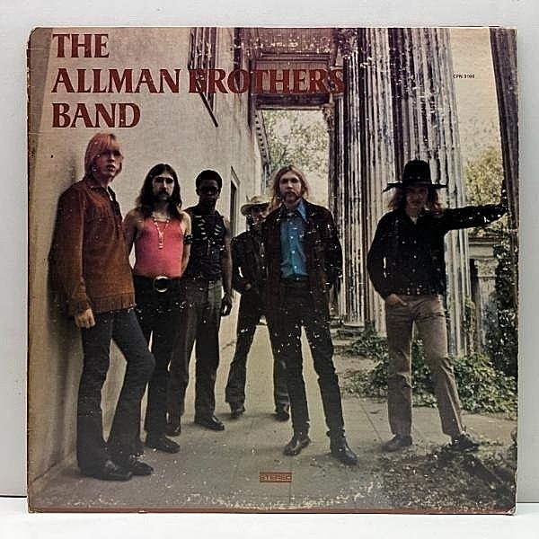 レコードメイン画像：美盤!! STERLING刻印 US 70sプレス ALLMAN BROTHERS BAND S.T ('73 Polydor) オールマン・ブラザーズ・バンド 1st デビュー作 LP