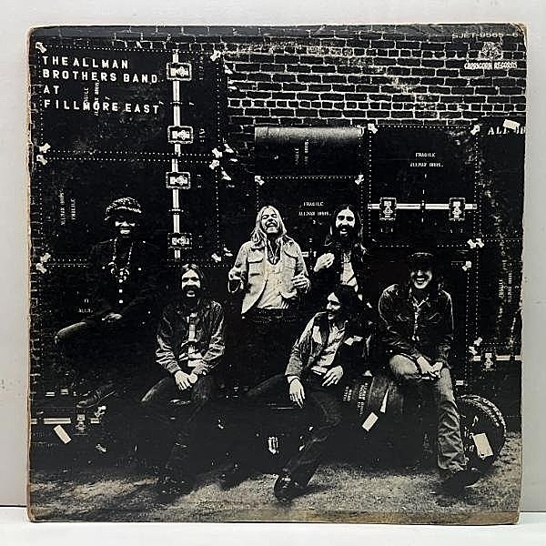 レコードメイン画像：再生良!! 2LP 国内盤 ALLMAN BROTHERS BAND At Fillmore East (Capricorn) オールマン・ブラザーズ・バンド／フィルモア・イースト・ライブ