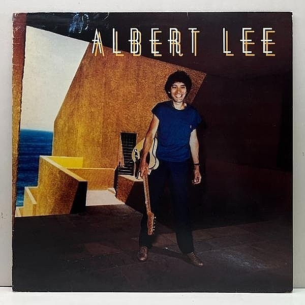 レコードメイン画像：極美盤!! ALBERT LEE S.T ('82 Polydor) アルバート・リー／オン・ザ・ブールヴァード ERIC CLAPTONのバンドで活躍した実力派ギタリスト