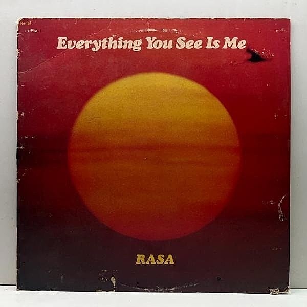 レコードメイン画像：【COMMON Take It Ez サンプリング ネタ】美盤!! USオリジナル RASA Everything You See Is Me ('78 Govinda) AOR／LIGHT MELLOW