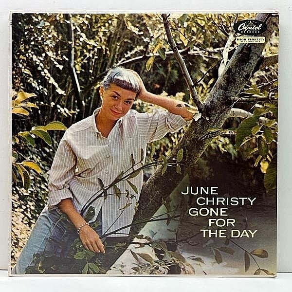 レコードメイン画像：USオリジナル MONO 初版ターコイズ JUNE CHRISTY Gone For The Day ('57 Capitol T 902) ジューン・クリスティ 米 初回 モノラル