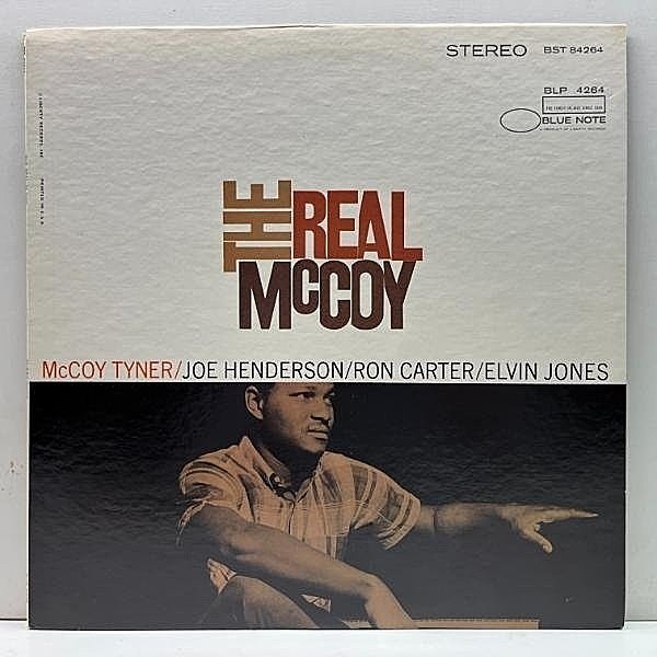 レコードメイン画像：極美品【VANGELDER刻印】McCOY TYNER The Real McCoy (Blue Note BST 84275) w/ Joe Henderson, Ron Carter US Early 70s 音符ラベ