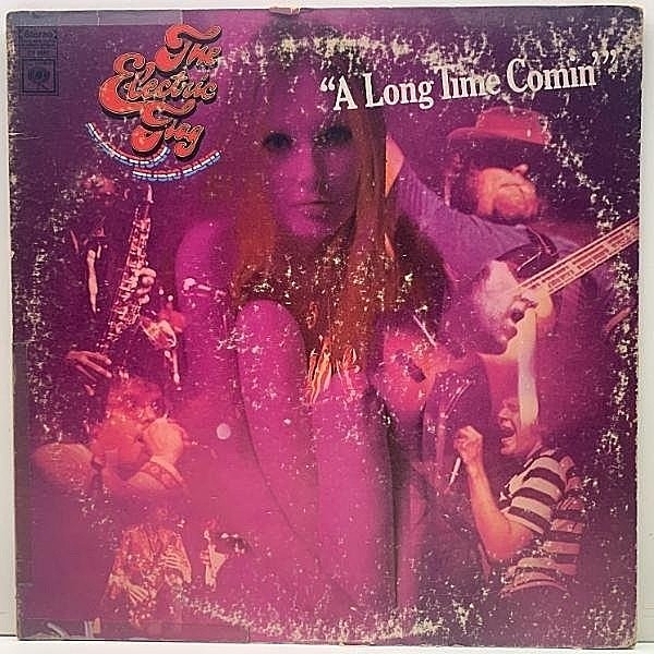 レコードメイン画像：良好盤!! USプレス THE ELECTRIC FLAG A Long Time Comin' (Columbia) サイケ名作『白昼の幻想』直後のブラスロック名作！ MIKE BLOOMFIELD