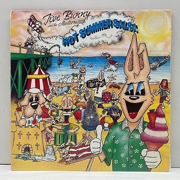 レコードメイン画像：【楽曲切り繋ぎ／超ホットなラテンディスコ】良好!! 7インチ UKオリジナル JIVE BUNNY & THE MASTERMIXERS Hot Summer Salsa w/HOUSE Remix