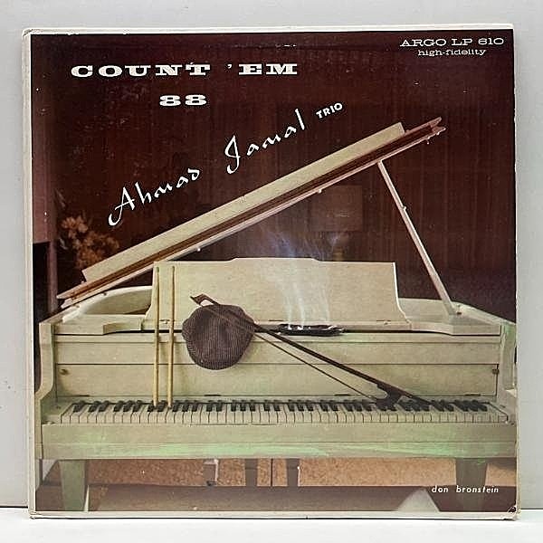 レコードメイン画像：極美盤!! MONO 深溝 オリジナル AHMAD JAMAL TRIO Count 'Em 88 ('56 Argo LP 610) アーマッド・ジャマル ピアノトリオ 名盤