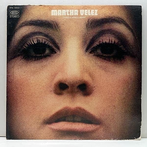 レコードメイン画像：良好盤!! '70年 JPN 国内 MARTHA VELEZ Fiends & Angels Again (Epic) w/ Eric Clapton, Jack Bruce ゴージャスな女性英国ブルース名盤！