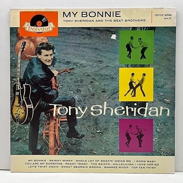レコードメイン画像：【無名時代のBEATLES参加】美盤!! 発売25周年記念リイシュー TONY SHERIDAN & BEAT BROTHERS My Bonnie (Polydor) GERMANY ドイツ 独プレス