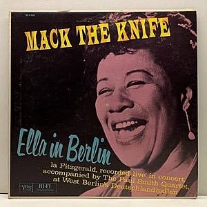 レコード画像：ELLA FITZGERALD / Mack The Knife - Ella in Berlin
