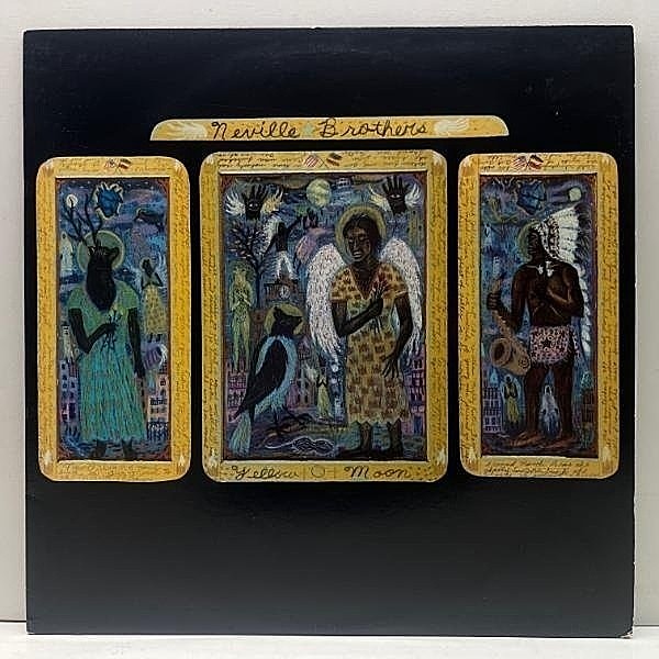 レコードメイン画像：極美盤!!【半透明盤・黄金色】'89年 稀少アナログ USオリジナル NEVILLE BROTHERS Yellow Moon (A&M) 鬼才 DANIEL LANOIS プロデュース