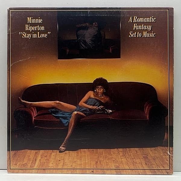 レコードメイン画像：美盤!! USオリジナル 初版 橙ラベ MINNIE RIPERTON Stay In Love ('77 Epic) ミニー・リパートン 妖精の部屋 サンプリング ネタ LP