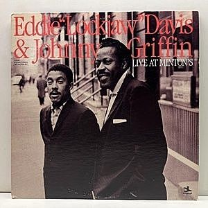 レコード画像：EDDIE DAVIS / JOHNNY GRIFFIN / Live At Minton's