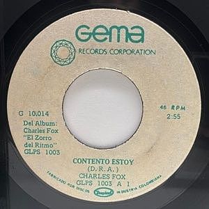 レコード画像：CHARLES FOX / Tosca Pachanga