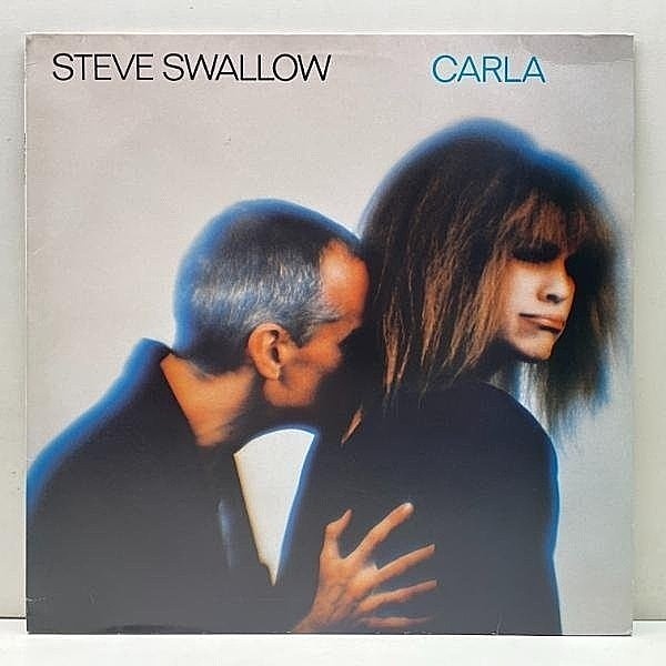 レコードメイン画像：美品 W.GERMANY オリジナル STEVE SWALLOW Carla ('87 WATT 2) w/ Carla Bley, Larry Willis, Michael Mantler, Hiram Bullock ドイツ 独盤