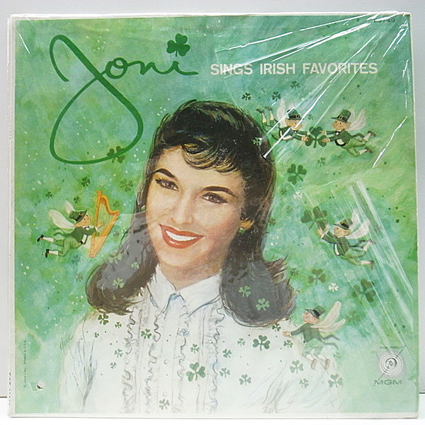 レコードメイン画像：シュリンク付き 美品 MONO オリジナル JONI JAMES Irish Favorites ('60 MGM) ジョニ・ジェームス