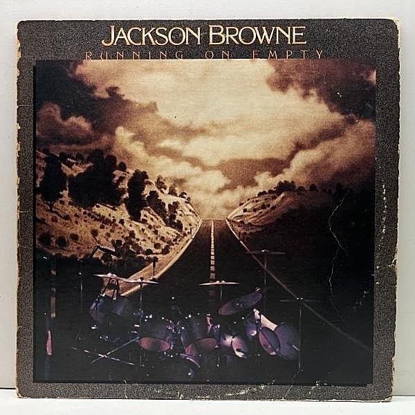 レコードメイン画像：USオリジナル 初版 6E規格 JACKSON BROWNE Running On Empty ('77 Asylum) SRC刻印 バーコード無し ジャクソン・ブラウン 米 LP 原盤