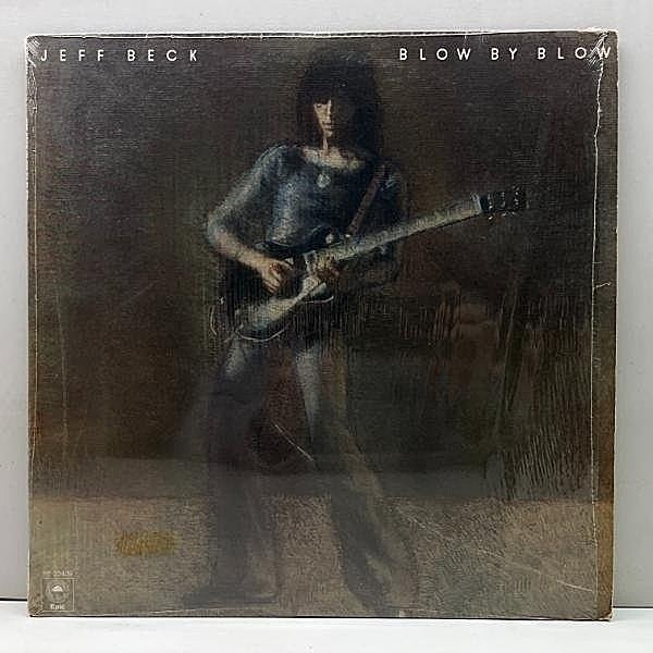 レコードメイン画像：シュリンク良好!! USオリジナル 初版 PE規格 橙ラベ JEFF BECK Blow By Blow ('75 Epic) ジェフ・ベック LP ギターインスト 金字塔