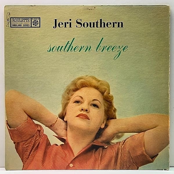 レコードメイン画像：【w./MARTY PAICHコンボ】MONO 初版マルチバー 深溝 USオリジナル JERI SOUTHERN Southern Breeze ('58 Roulette) HERB GELLER, MEL LEWIS