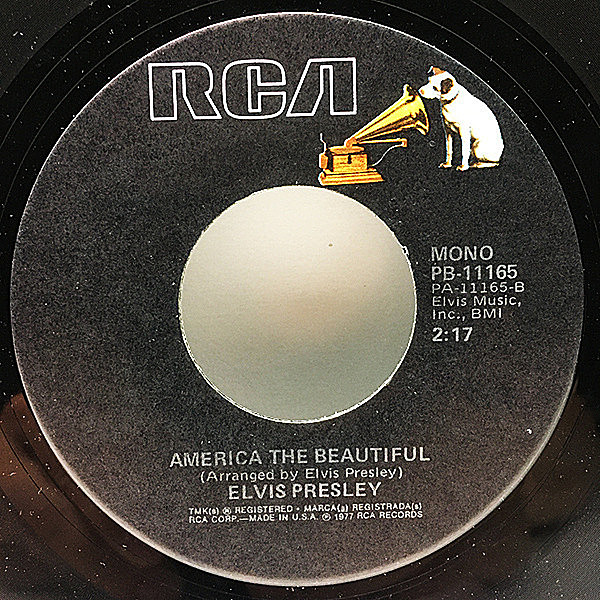ELVIS PRESLEY / My Way / America (7) / RCA Victor | WAXPEND