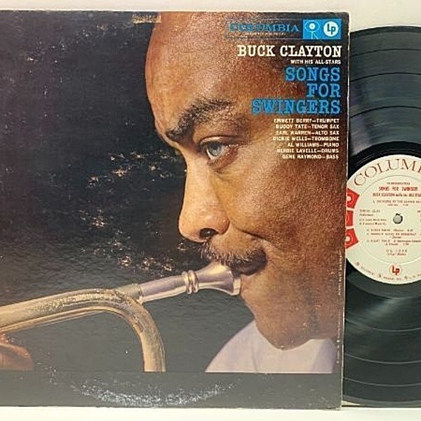 レコードメイン画像：美盤!! 白プロモ MONO 6eye 深溝 USオリジナル BUCK CLAYTON Song For Swingers (Columbia CL 1320) スウィンギーな中間派の好盤