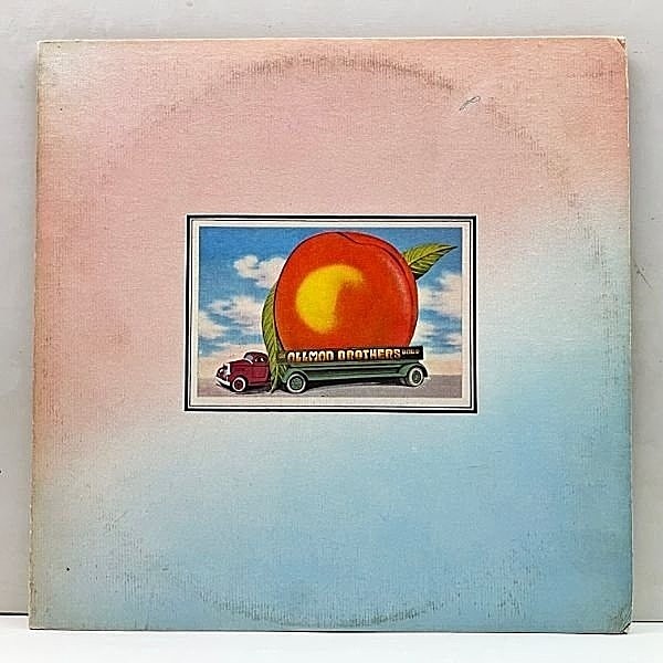 レコードメイン画像：レアな美盤!! インサート完品 ざら紙 GFジャケット ALLMAN BROTHERS BAND Eat A Peach ('72 Capricorn) オールマン・ブラザーズ・バンド