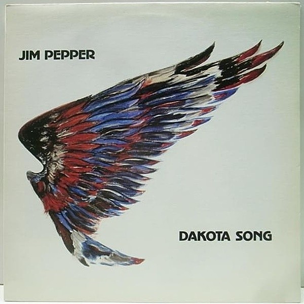レコードメイン画像：美品 オリジナル JIM PEPPER Dakota Song ('87 Enja) ネイティブ・アメリカンのテナー奏者、ジム・ペッパー！KIRK LIGHTSEY, JOHN BETSCH
