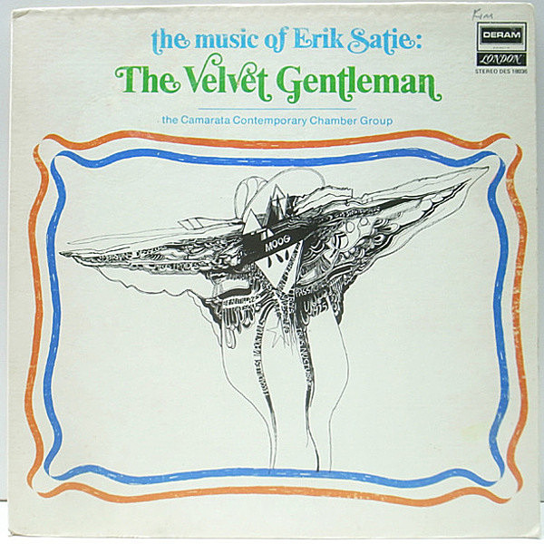 レコードメイン画像：エリック・サティ集！Camarata Contemporary Chamber Group, Erik Satie／The Velvet Gentleman 現代音楽 Modern Classical サンプリング