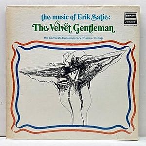 レコード画像：CAMARATA CONTEMPORARY CHAMBER GROUP / ERIK SATIE / The Music Of Eric Satie : The Velvet Gentleman