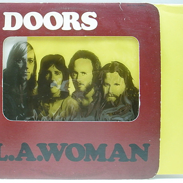 レコードメイン画像：良好!! 溝あり 1st蝶ラベ 特殊フィルム 完品 USオリジナル DOORS L.A. Woman ('71 Elektra) ドアーズ / L.A.ウーマン