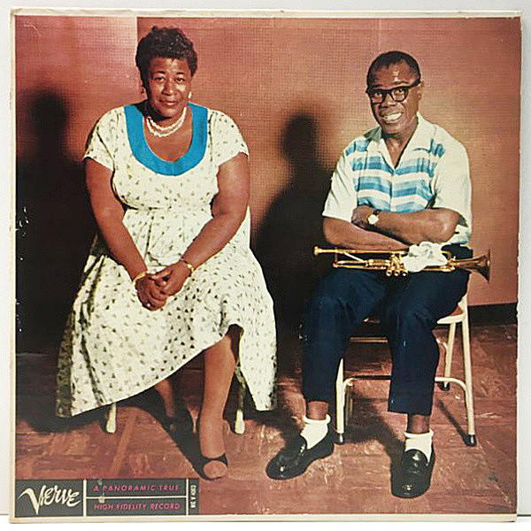 レコードメイン画像：USオリジナル MONO 1st 橙ラベル 深溝 ELLA FITZGERALD & LOUIS ARMSTRONG Ella And Louis ('56 Verve MG V-4003) 最っ高の名盤！