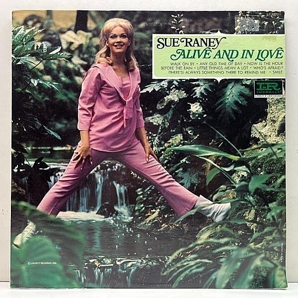 レコードメイン画像：良好!! MONO 深溝 USオリジナル SUE RANEY Alive And In Love ('66 Imperial) スー・レイニー 名盤 米モノラル 初回プレス