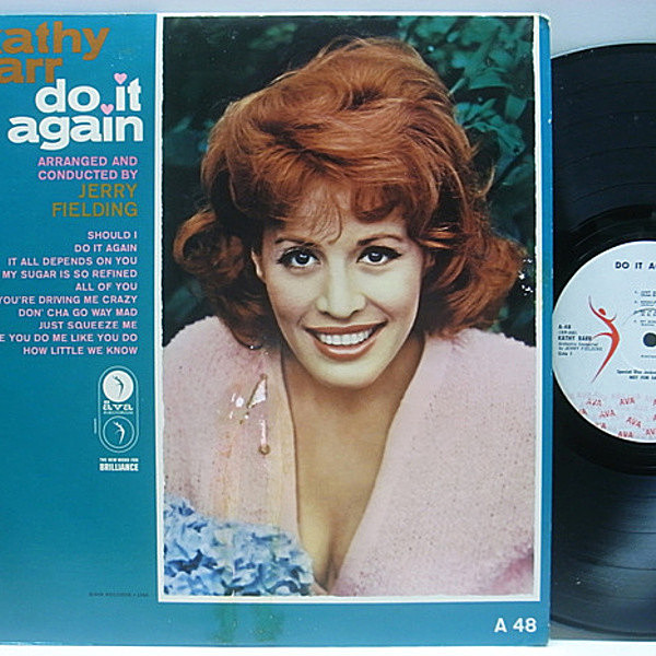レコードメイン画像：プロモ 美盤 MONO オリジナル KATHY BARR Do It Again ('64 Ava) キャシー・バー／ジャズ・ヴォーカル