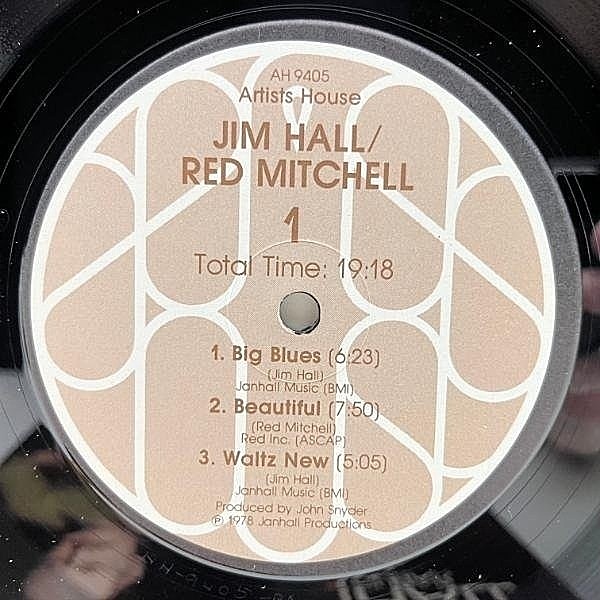 JIM HALL / RED MITCHELL / Same (LP) / Artists House