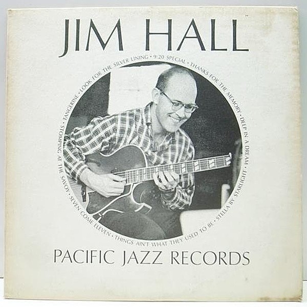 レコードメイン画像：美盤!! MONO ドラム入り【LARRY BUNKERが参加した興味深い被せ録り】JIM HALL QUARTET Jazz Guitar ('63 Pacific Jazz PJ-79)