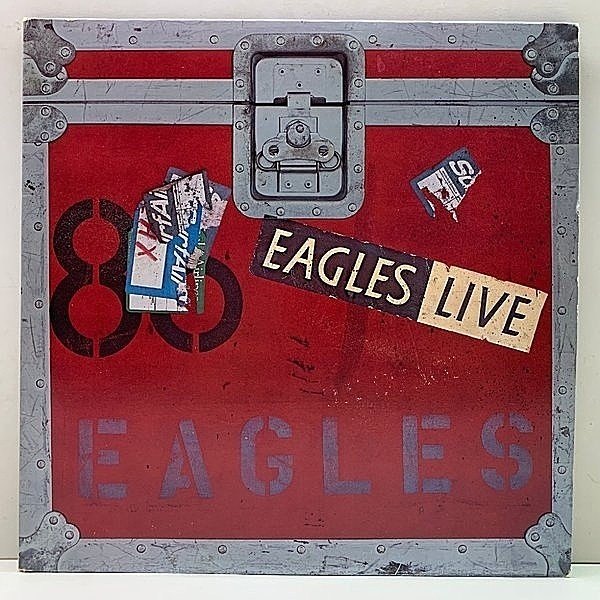 レコードメイン画像：良好!! USオリジナル [RCA, Club Edition] 2LP 米オリジナル EAGLES Live ('80 Asylum) 臨場感溢れる往年の名曲群 イーグルス初のライヴ盤