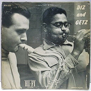 DIZZY GILLESPIE / STAN GETZ / Diz and Getz (LP) / Norgran DIZZY GILLESPIE / STAN GETZ / Diz and Getz (LP) / Norgran