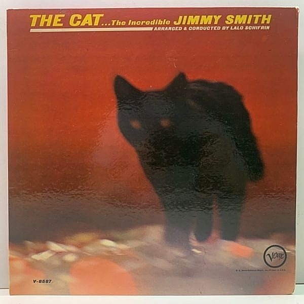 レコードメイン画像：【VANGELDER刻印／MONO／コーティング】USオリジナル JIMMY SMITH The Cat ('64 Verve) KENNY BURRELL, GEORGE DUVIVIER ほか 米 モノラル